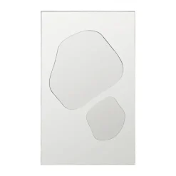 Online Ferm Living Espejo Folia, Silver, 82 cm Plateado