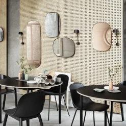 Hot Muuto Espejo Framed, Taupe, 59x44 cm BeigeMarrón