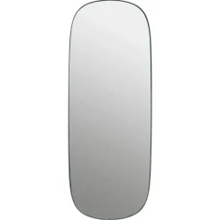Hot Muuto Espejo grande Framed, Darkgreen-clear, 118x44,5 Verde