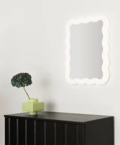New Normann Copenhagen Espejo Illu 65x50 cm, Blanco