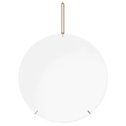Hot MOEBE Espejo Wall mirror Ø 50 cm, Latón Color doradoBlanco