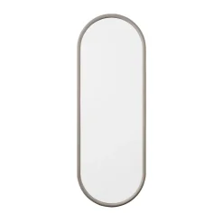 Outlet AYTM Espejo ovalado Angui 108 cm, Taupe Beige