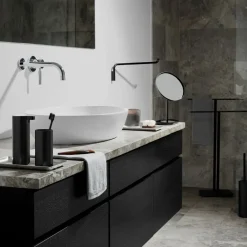 Hot Blomus Espejo para tocador Modo, Negro