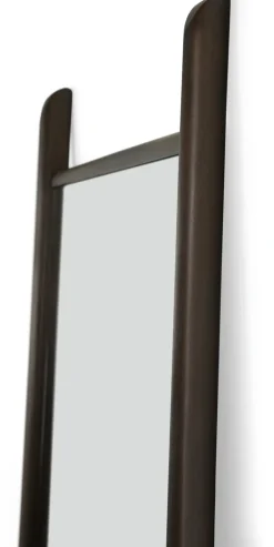 Discount Ethnicraft Espejo PI 55x190 cm, Caoba teñida de oscuro Marrón