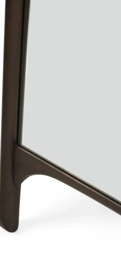 Discount Ethnicraft Espejo PI 80x200 cm, Caoba teñida de oscuro Marrón