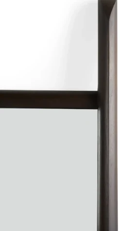 Discount Ethnicraft Espejo PI 80x200 cm, Caoba teñida de oscuro Marrón