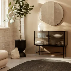 Best Ferm Living Espejo Pond extra large, brass Plateado