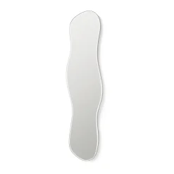 New Ferm Living Espejo Pond full size, Dark chrome Plateado