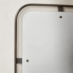 Discount Audo Copenhagen Espejo rectangular Nimbus, Bronzed brass Marrón