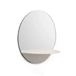 Clearance Normann Copenhagen Espejo redondo Horizon, Blanco