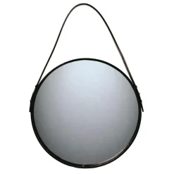Clearance Ørskov Espejo redondo , , Ø 40 cm Negro