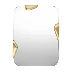 Sale Broste Copenhagen Espejo Roberta S 46x60 cm, Guld Color dorado