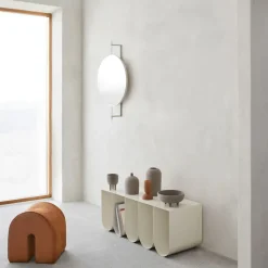 Outlet Kristina Dam Studio Espejo Rotating, Beige