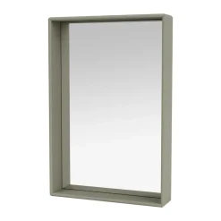 Best Montana Espejo Shelfie colour frame 46,8x69,6 cm, Fennel Gris