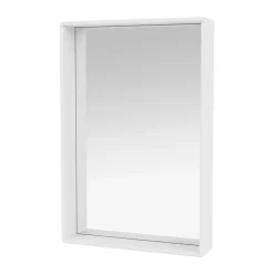 Montana Espejo Shelfie colour frame 46,8x69,6 cm, Snow Blanco