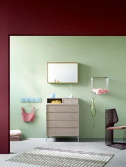 Clearance Montana Espejo Shelfie colour frame 46,8x69,6 cm, Cumin Amarillo