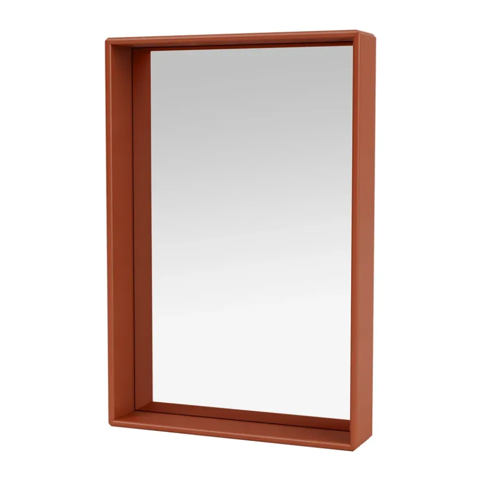 Montana Espejo Shelfie colour frame 46,8x69,6 cm, Hokkaido MarrónNaranja