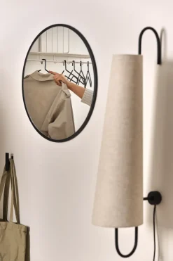 Scandi Living Espejo Sphere Ø60 cm, Black Negro