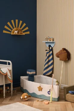 Best Kid's Concept Estante circular Star con pegatinas, Senap Amarillo