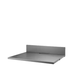 New String Estante con ranuras para cables , Antracita, 58x47 cm Gris