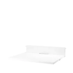 Outlet String Estante con ranuras para cables , , 58x47 cm Blanco