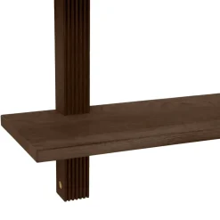 Discount Andersen Furniture Estante de pared Phase, Roble ahumado aceitado, 68x18x55 cm Marrón