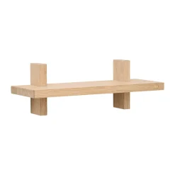 Discount Andersen Furniture Estante de pared Treat individual, Roble, 34 × 12 × 11,2 cm Beige