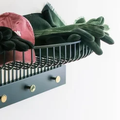 Hot KLONG Estante para sombreros Lunett, Negro