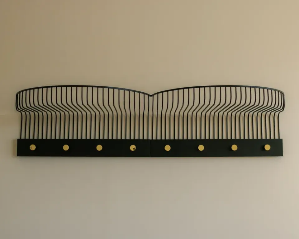 Hot KLONG Estante para sombreros Lunett, Negro