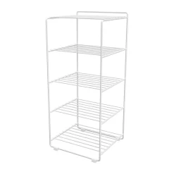 Best Maze Estante para zapatos Shoescraper, Blanco