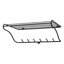 Discount Maze Estante perchero Hat Rack, Negro