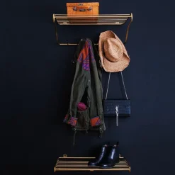 Sale Maze Estante perchero Hat Rack, latón Color dorado