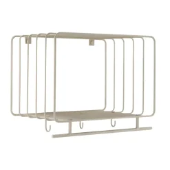 Discount Scandi Living Estante perchero Nod 45 cm, Beige
