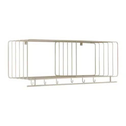 Hot Scandi Living Estante perchero Nod 90 cm, Beige