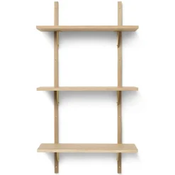 Discount Ferm Living Estante Sector S/L, Roble-latón Marrón