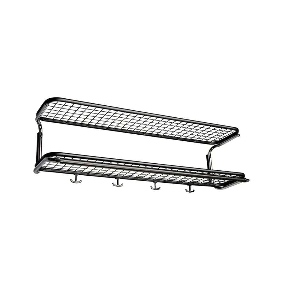 Online Essem Design Estante sombrerero Classic 650, /cromo, 2 niveles, 40 cm Negro