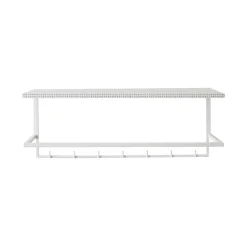 New Kristina Dam Studio Estante sombrerero Grid, White Blanco
