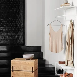 New Kristina Dam Studio Estante sombrerero Grid, White Blanco