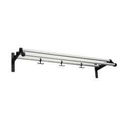 Online Essem Design Estante sombrerero Nostalgi 291, Aluminio, base negra Negro