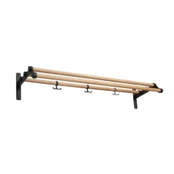 Best Essem Design Estante sombrerero Nostalgi 291, Fresno, base negra Beige