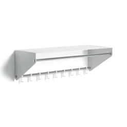 Best SMD Design Estante sombrerero Sticks, Blanco