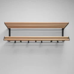 Online Essem Design Estante sombrerero Tamburin 100 cm, Roble- Negro