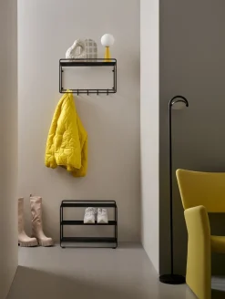 New Maze Estante sombrerero Uptown, Negro