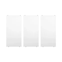 Hot String Estante , , 58x30 cm, paquete de 3 Blanco