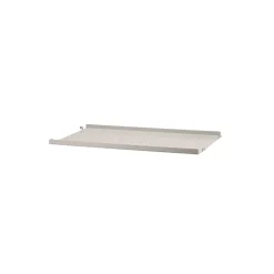 Discount String Estante metal, , 58x30 cm, borde bajo Beige