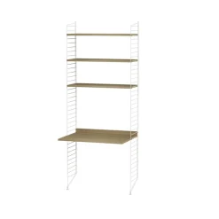 Hot String Estante , Roble, 78x30 cm, paquete de 3 Beige