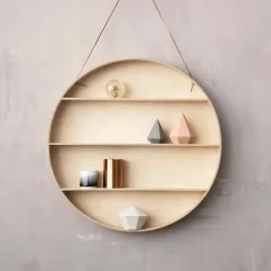 Sale Ferm Living Estante The Round Dorm, Ø 55 cm Marrón