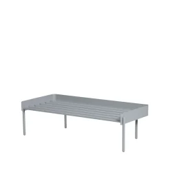 Best SMD Design Estante zapatero Alfred, claro, pieza de montaje Gris