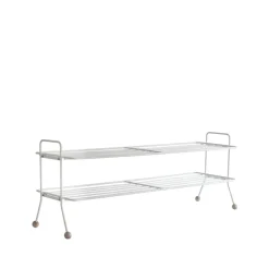 Sale Maze Estante zapatero Bill Shoe Shelf L, Blanco