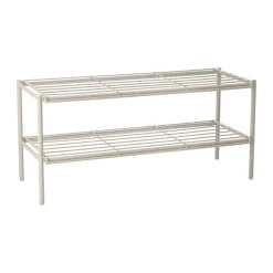 Outlet Scandi Living Estante zapatero Nod 80x30x37 cm, Beige